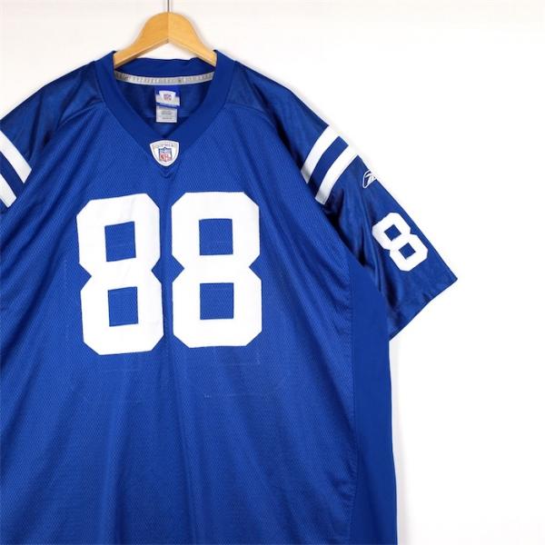 【古着】NFL Reebok C. JOHNSON85 ゲームシャツユニフォーム 古着】NFL Reebok C. JOHNSON85 ゲームシャツユニフォーム