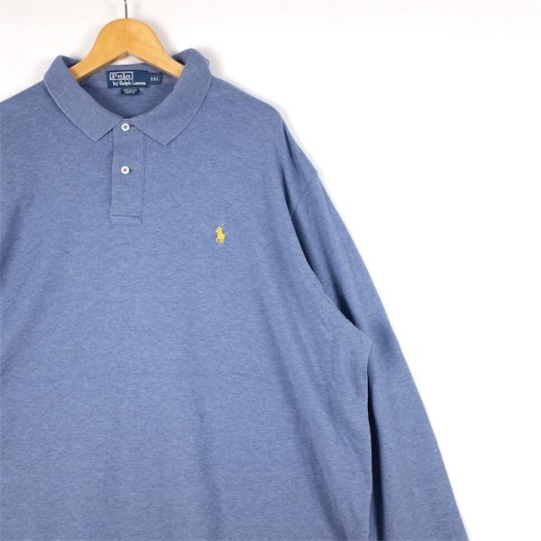 90s Polo by Ralph Lauren ポロラルフローレン 長袖ポロシャツ 