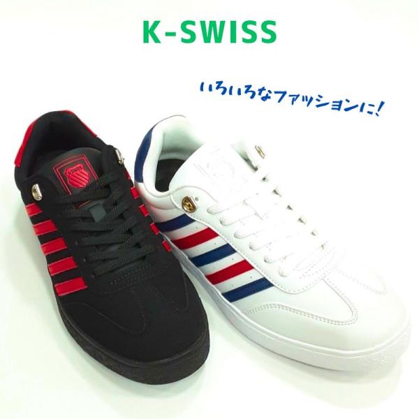シューズ(男性用) K's K-SWISS 2KSM0025 ケースイス コート メンズ スニーカー 合成