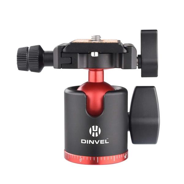 Dinvel 卓上三脚 カメラ用 在庫一掃売り切りセール ミニカーボンファイバー三脚 Dkt C03 30mm薄型ボールヘッド付き 耐荷重22ポンド