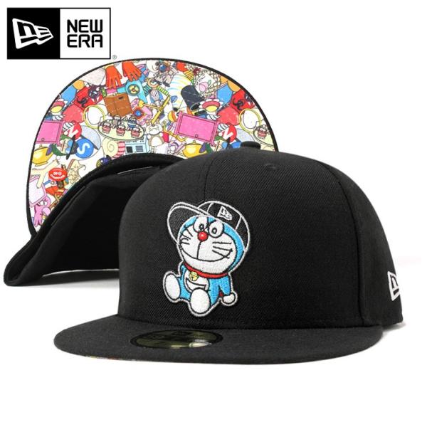 別注 ニューエラ ドラえもん コラボ キャップ 帽子 New Era 59fifty ブラック メンズ 帽子屋オンスポッツ 通販 Paypayモール