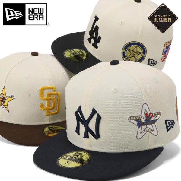 NEW ERA ニューエラキャップ 59FIFTY マルチパッチ ONSPOTZ別注 NEW ERA ニューエラキャップ 59FIFTY マルチパッチ ONSPOTZ別注