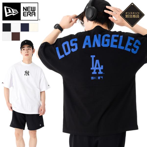 Los Angeles DodgersクロップドTシャツ 黒 XL NEWERA 60487677_TSHIRT_LOGOSELECTCOLO