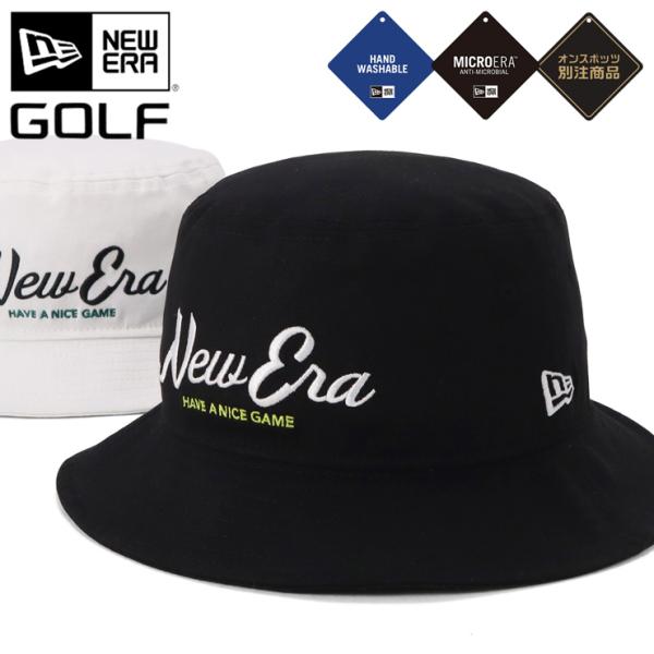 NEW ERA ニューエラ ゴルフ バケットハット ONSPOTZ別注