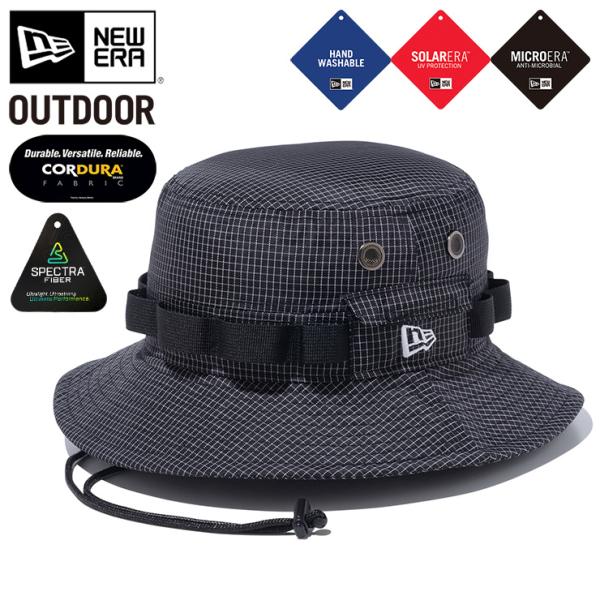 NEW ERA ニューエラ アウトドア アドベンチャーハット コーデュラ 