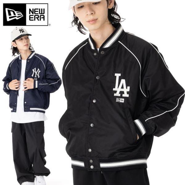NEW ERA（ニューエラ） ヴァーシティジャケット MLB NYLA : ONSPOTZ