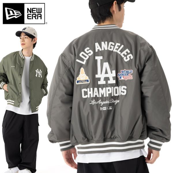 【新品未使用タグ付！】NEW ERA製　ヤンキーススタジャン　Lサイズ　MLB NEW ERA ニューエラ スタジャン MLB : ONSPOTZ Yahoo!ショッピング店