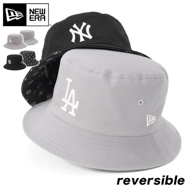 NEW ERA（ニューエラ） バケットハット MLBジャカード リバーシブル