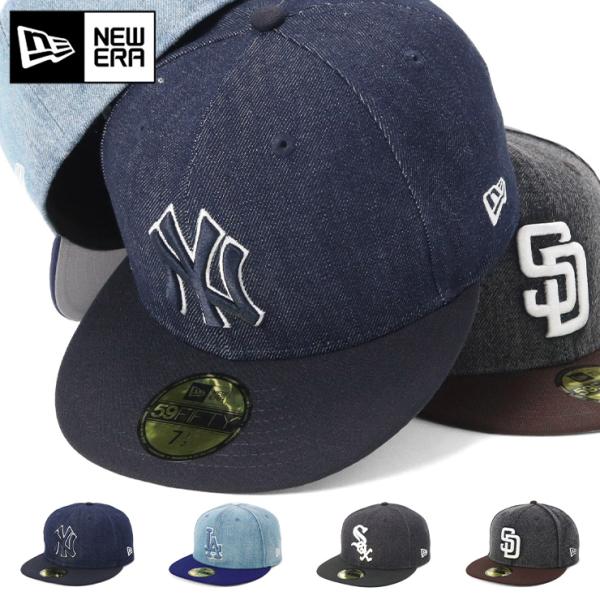 NY Denim Ball Cap 韓国限定 MLB ニューエラ キャップ 2 韓国newera□MLB NY Stitch Basic Unstruck Ball Cap□送料込