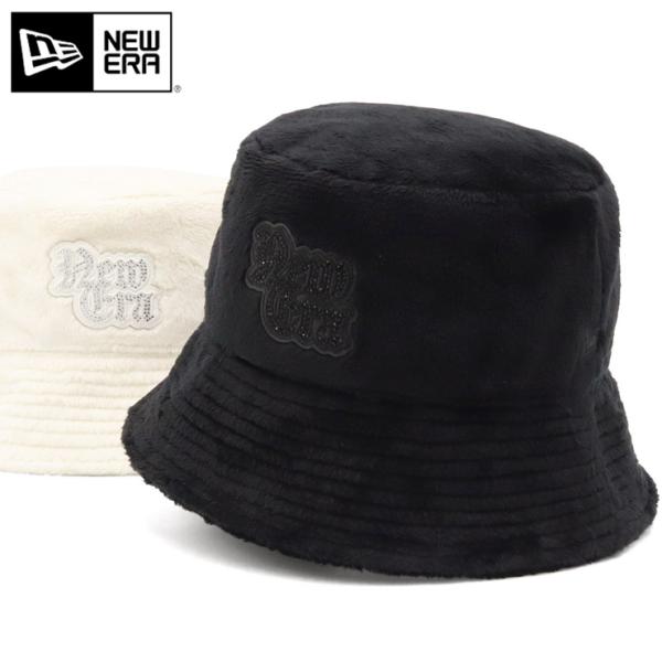 新品 STONE  コットン バケットハット NEW ERA ニューエラ バケットハット ラインストーン マイクロファー