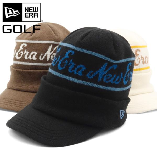 ニューエラ ゴルフ ニット帽 NEW ERA GOLF ニットキャップ 帽子 メンズ レディース 黒 白 ブランド おしゃれ かっこいい 人気 秋 冬 ニューエラー 大きい 小さい サイズ 正規品 ユニセックス 男女兼用 ストリート コーデ...