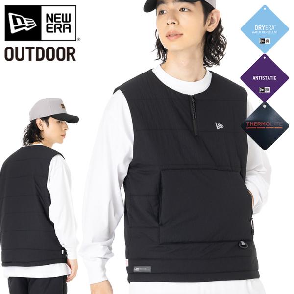 【中古品】綿入りベスト　NEW ERA NEW ERA（ニューエラ） ベスト ジレ ニューエラアウトドア 中綿ベスト