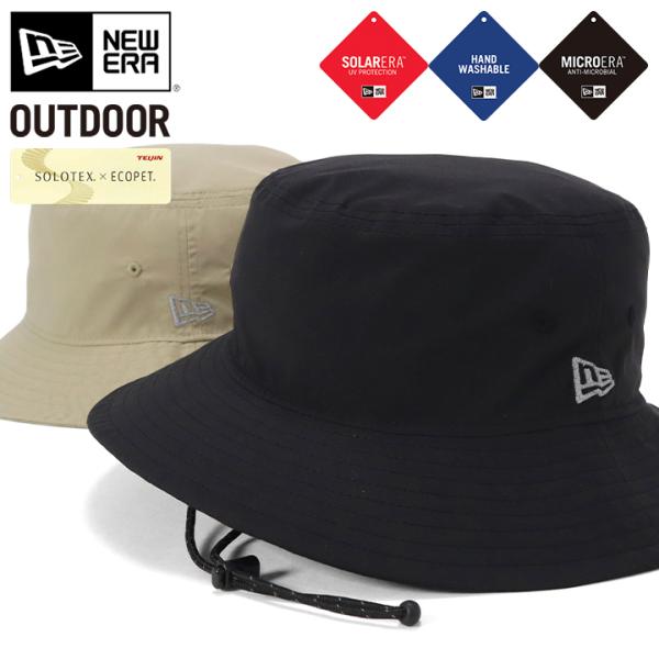 【色: ネイビー】[コールマン] SOLOTEX×ECOPET アドベンチャーハ NEW ERA（ニューエラ） ニューエラアウトドア アドベンチャーハット