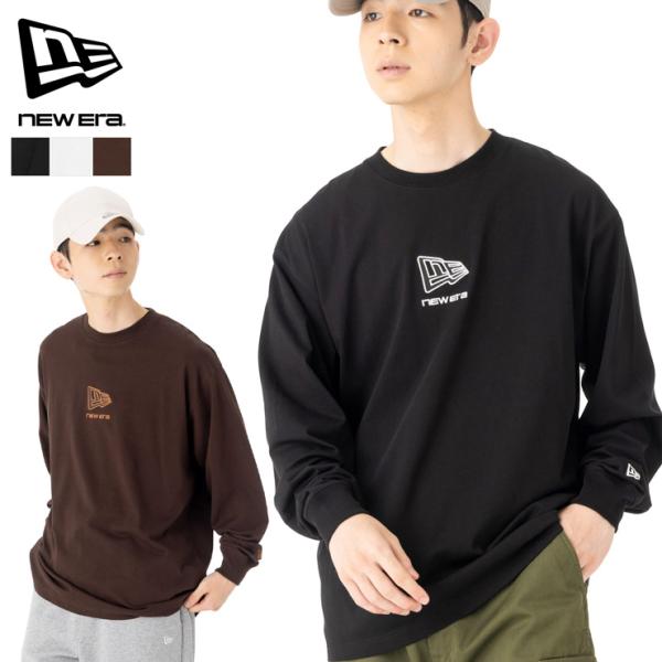 ニューエラ 長袖Tシャツ ロンT ボックスロゴ