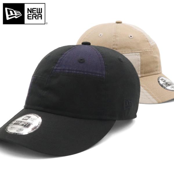 New Era 9THIRTY キャップ パターン入り NEW ERA（ニューエラ） ニューエラキャップ 9THIRTY パッチワーク