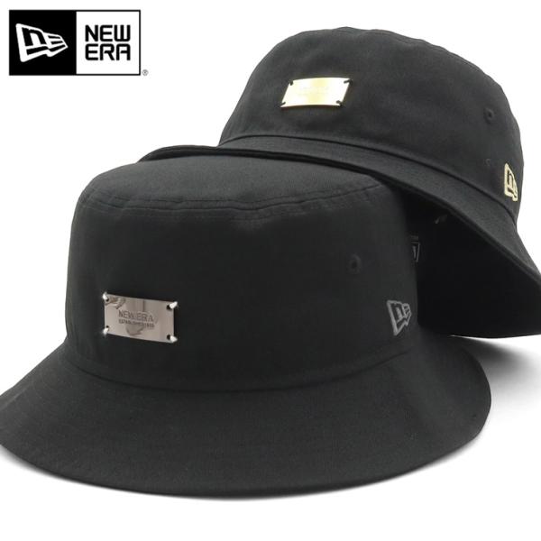 イコラブ バケットハット (ブラック) ニューエラ NEW ERA（ニューエラ） バケットハット メタルプレート : ONSPOTZ