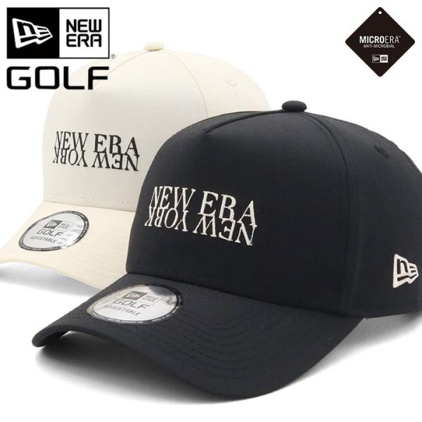 ニューエラ ゴルフ キャップ NEW ERA GOLF CAP 9FORTY A-Frame メンズ レディース 帽子 ナイロン 黒 白 ブランド 深め おしゃれ かっこいい 人気 春 夏 秋 冬 オールシーズン ニューエラー 大きい 小さ...