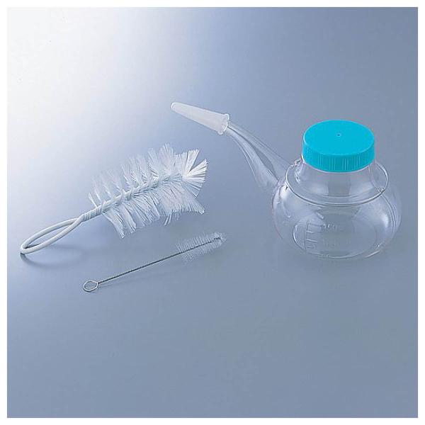 吸い飲み器 薬呑器大型DX 200ccタイプ 100113 浅井商事 │ 介護用品 高齢者 ポリ製 軽量 丈夫 大型サイズ 洗浄ブラシ付き 割れにくい 煮沸消毒対応 お年寄り