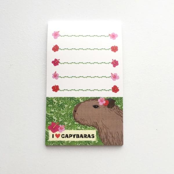 カピバラミニメモ南国風 20枚 Capy000016 カピ族の集い 通販 Yahoo ショッピング