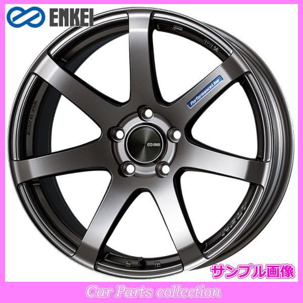 18インチ 8J 5H P.C.D:112 INSET:50 エンケイ(ENKEI)ホイール PerformanceLine PF07  カラー:Dark Silver 1本