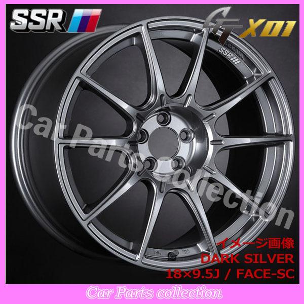 SSR 18インチ 9.5J 5H/P.C.D 114.3 FACE:SC INSET:15 SSR GT X01