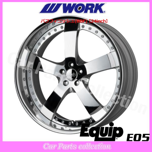 ワーク エクイップ WORK 22インチ 8.0J 5H/P.C.D 150 STANDARD Adisk ワーク(WORK