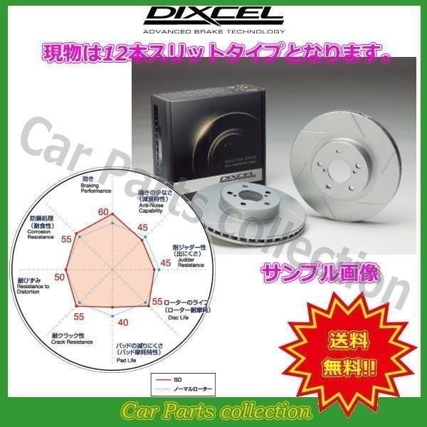 雑誌で紹介された ミラージュ Cm2a Cm8a 95 8 00 08 Rear Disc ディクセルブレーキローター 前後セット Sdtタイプ 12本スリット 3418066 3456016 要詳細確認 安心の定価販売高評価