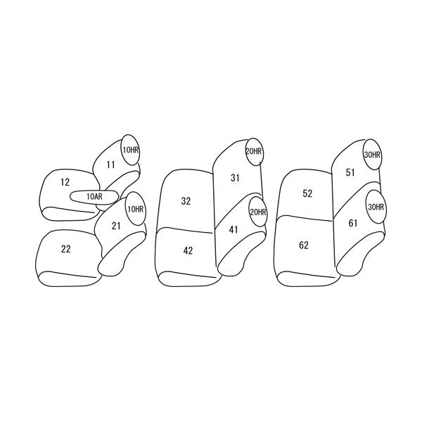 人気商品ランキング ルシーダ Cxr10g Cxrg H4 1 H8 7 定員 8人 クラッツィオシートカバー クラッツィオ リアルレザー Et 00 売上実績no 1高評価