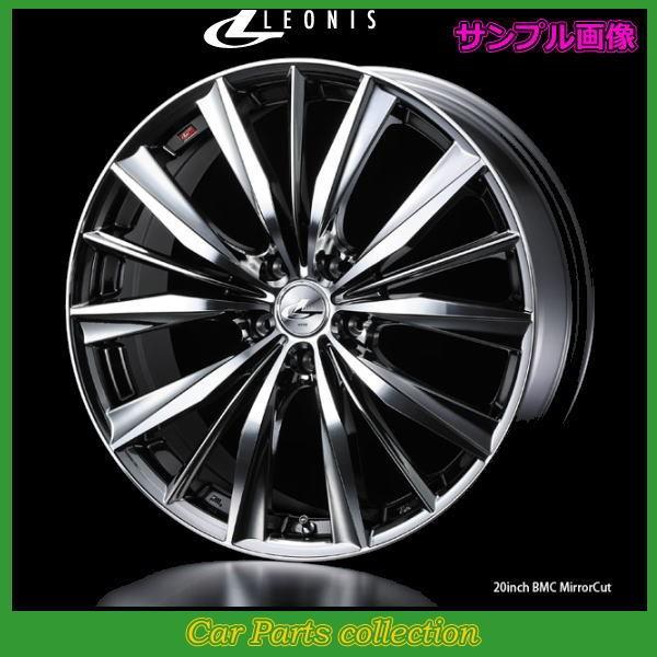 19インチ 8 0j 5h P C D 114 3 8 0j Inset 38 アルミホイール Weds ウェッズアルミホイール レオニス Vx レオニス ブラックメタルコート ミラーカット 2本セット Leonis Vx 578 Car Parts Collection