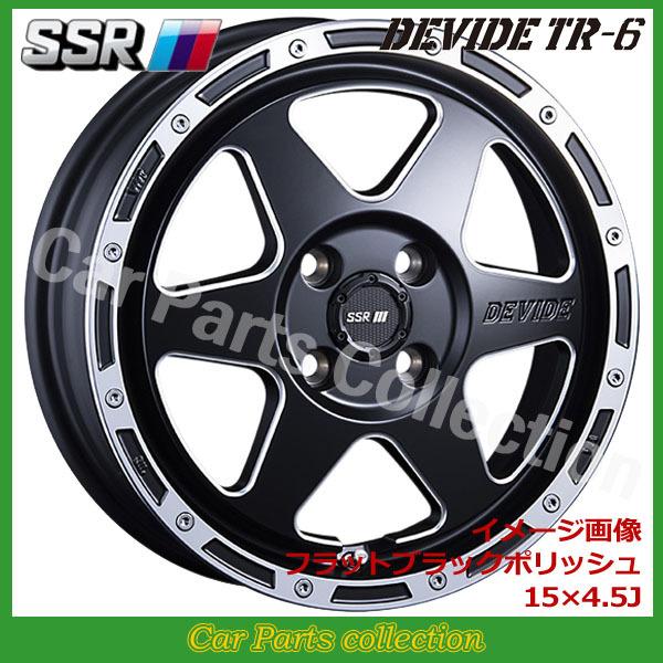 14C` 4.5J 4H/P.C.D 100 INSET:43 SSR DEVIDE TR-6 tbgubN|bV(1{)