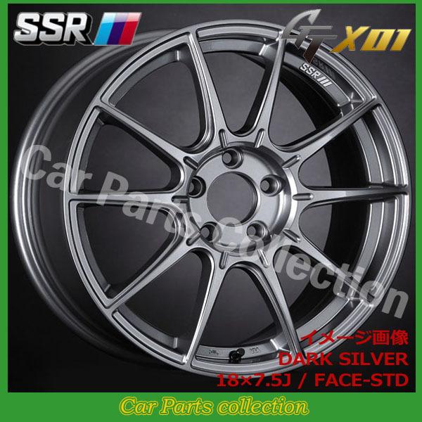 18C` 7.5J 5H/P.C.D 100 FACE:STD INSET:48 SSR GT X01 _[NVo[(1{)