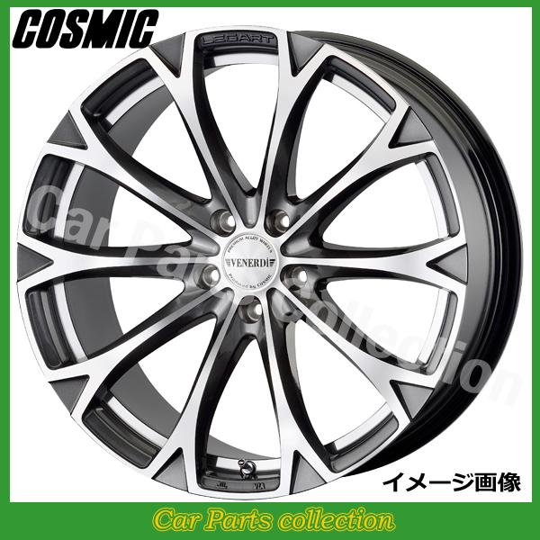 VENERDI 19インチ ホイールセット　5H×114.3 Amazon | 19インチ HM-3 8J+35 5H-114.3 1本 ブラックポリッシュ