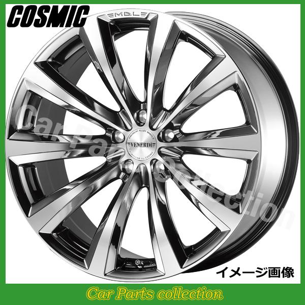 19インチ 8.0J 5H P.C.D:114.3 INSET:45 コスミック COSMIC