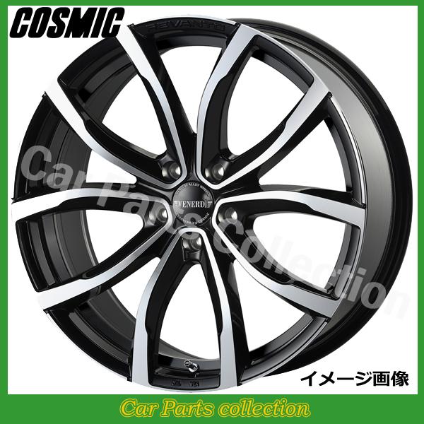 19C` 8.0J 5H P.C.D:114.3 INSET:38 RX~bN COSMIC FlfB @g REVANTO TYPE-2 PIANO BLACK POLISH(1{)