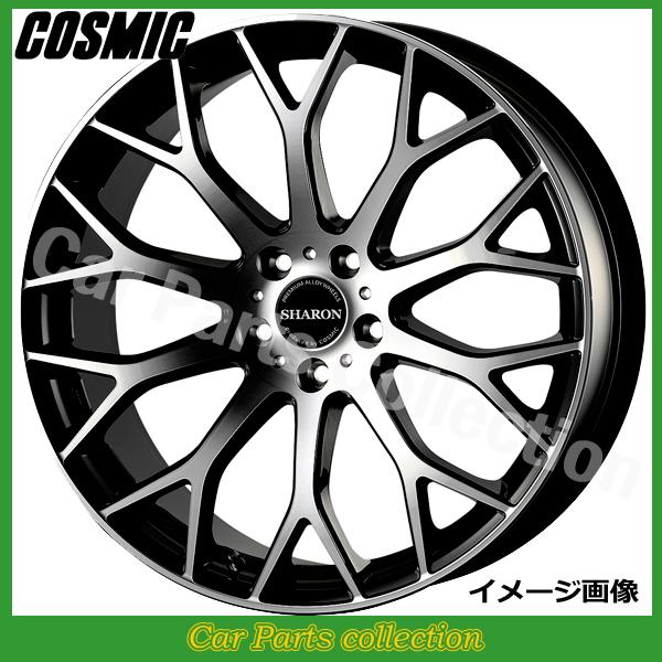 19C` 7.5J 5H P.C.D:114.3 INSET:48 RX~bN COSMIC FlfB V SHARON BLACK POLISH(1{)