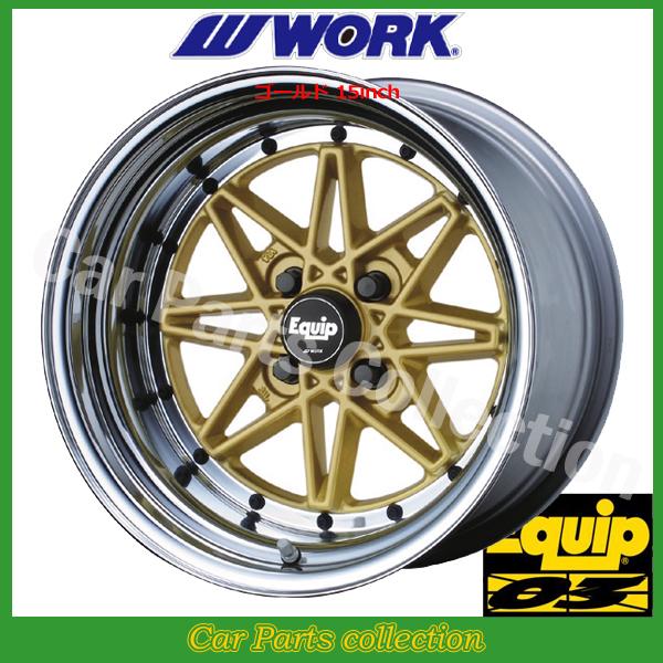 美品 エクイップ03 15インチ ホイール4本 楽天市場】(4本セット) 15×5.5J +35 4/100 EQUIP 03(エクイップ
