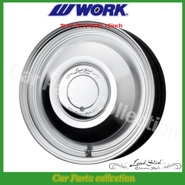 WORK 15インチ 4.5J 4H/P.C.D 100 INSET:45 ワーク レッドスレッド 