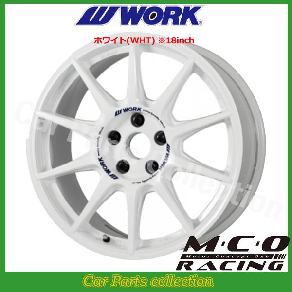 WORK 18インチ 8.5J 5H P.C.D 114.3 (60φ) INSET:38 ワーク M.C.O