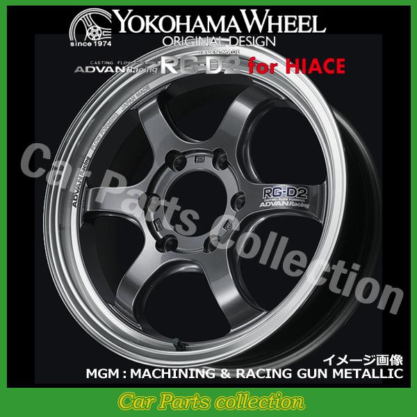 17C` 6.5J 6H P.C.D:139.7 INSET:38 Rn} YOKOHAMA Aho[VORG-D2 for HIACE MGM(1{)