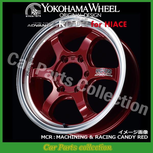 17C` 6.5J 6H P.C.D:139.7 INSET:38 Rn} YOKOHAMA Aho[VORG-D2 for HIACE MCR(1{)