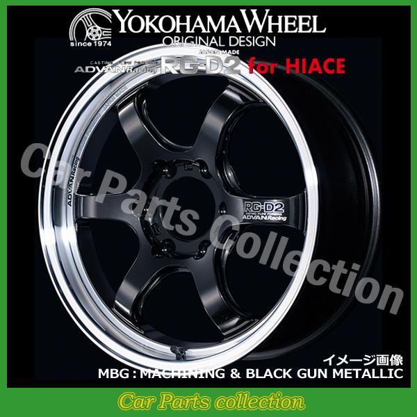 18C` 8.0J 6H P.C.D:139.7 INSET:38 Rn} YOKOHAMA Aho[VORG-D2 for HIACE MBG(1{)