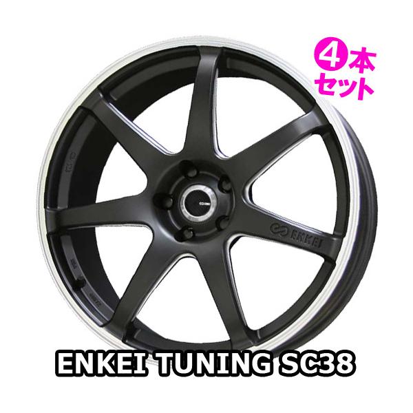 (4{) 16×5.0J +45 4/100 GPC `[jO SC38 (BK) L 16C` zC[4{Zbg ENKEI TUNING
