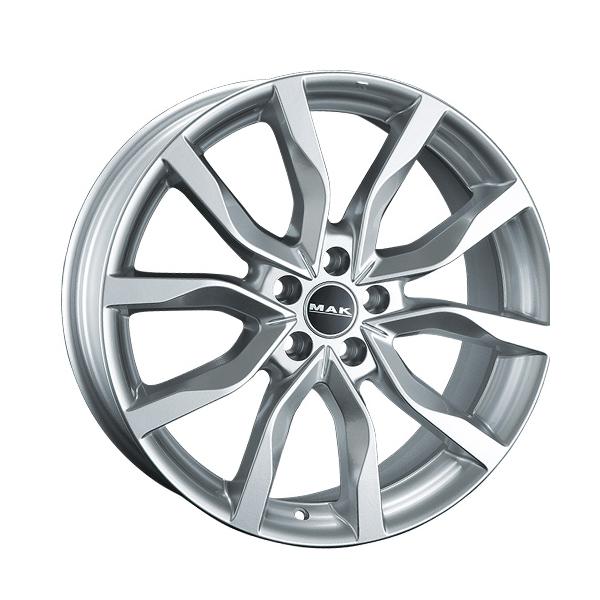 (1本価格) 18インチ 8.0J 5/108 マック ハイランズ (S) ランドローバー・フリーランダー 2 レンジローバーイヴォーク レンジローバーヴェラー