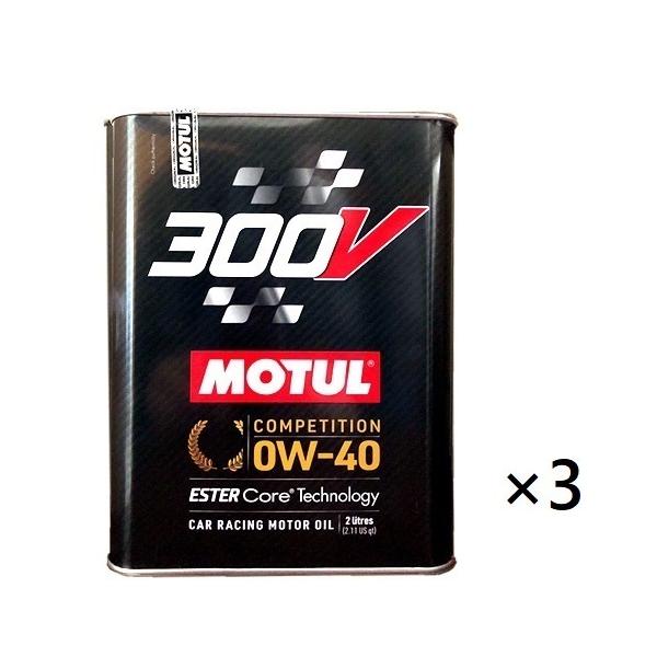 (݌ɗL/킸) (3{Zbg) [0W40] MOTUL 300V COMPETITION [ 2L x 3{ ] 4փGWIC `[ RyeBV ( gtB[) Ki