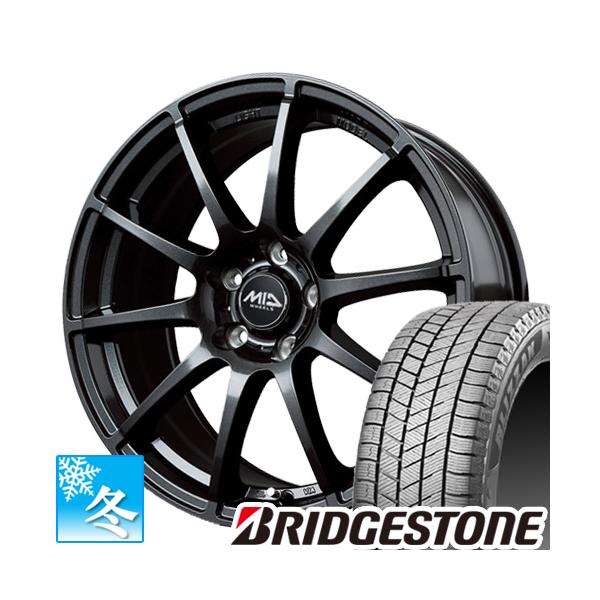 1年保証 185 65r14 14インチ スタッドレスタイヤ ジョーカー ブリヂストン タイヤ ホイール 冬タイヤ ホイールセット シェイク 4本 セット 14 5 5 4穴 ホイール シェイク W le Car ブリザックvrx2 Pcd100 Mania No 1