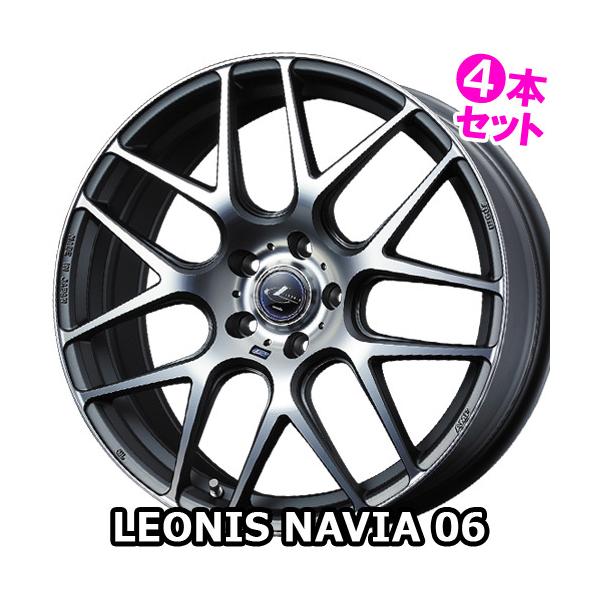 (4{) 18×7.0J +53 5/114.3 IjX iBA 06 (MGMC) EFbY 18C` zC[4{Zbg WEDS LEONIS NAVIA