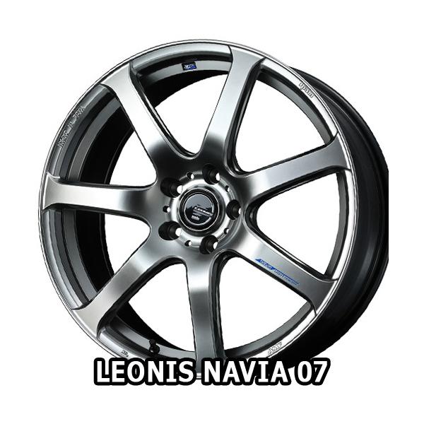 18×7.0J +47 5/100 レオニス ナヴィア07 (HSB) ウェッズ 18インチ