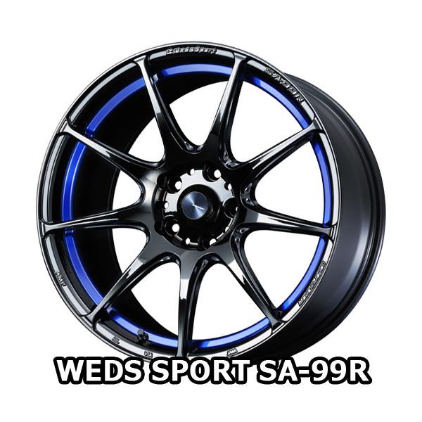 17×6.5J +50 4/100 EFbYX|[c SA-99R (BLCII) EFbY 17C` zC[1{ Weds Sport