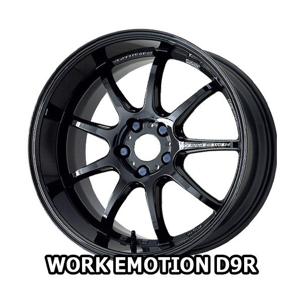 18×7.5J +38 5/114.3 [NG[V D9R (BLK) [N 18C` zC[1{ WORK EMOTION