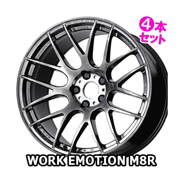 (4{) 18×8.5J +30 5/114.3 [NG[V M8R (GTK) [N 18C` zC[4{Zbg WORK EMOTION